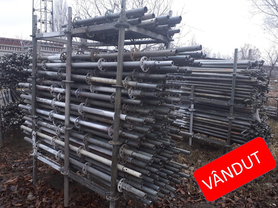 Schelă metalică compusă din 19 pachete - a doua licitatie